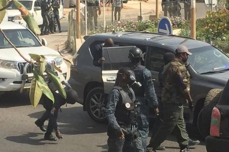 Ousmane Sonko cueilli par le GIGN