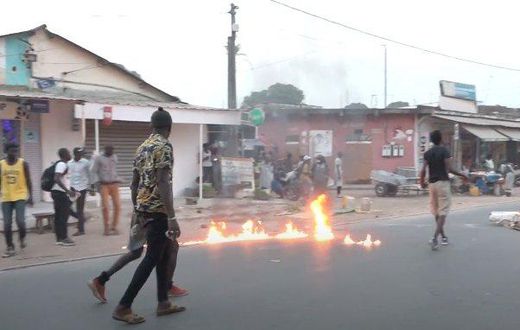 Bignona, 09 février 2021 - Manifestations en soutien au leader de PASTEF Ousmane Sonko