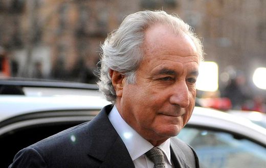 Bernie Madoff arrives at Manhattan Federal court on March 12, 2009 in New York City.