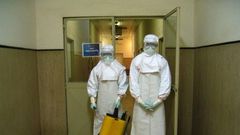 Like Ebola, the Marburg virus is a haemorrhagic fever -- it causes severe bleeding, fever, vomiting and diarrhoea