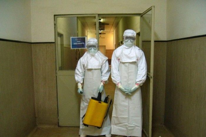 Like Ebola, the Marburg virus is a haemorrhagic fever -- it causes severe bleeding, fever, vomiting and diarrhoea