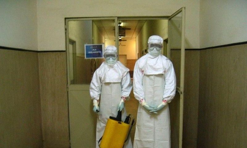 Like Ebola, the Marburg virus is a haemorrhagic fever -- it causes severe bleeding, fever, vomiting and diarrhoea