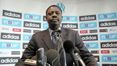 Former president of Marseille football club Pape Diouf