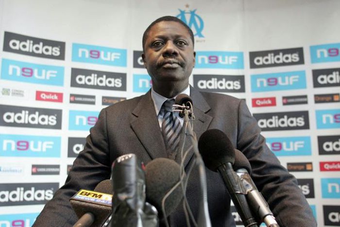 Former president of Marseille football club Pape Diouf