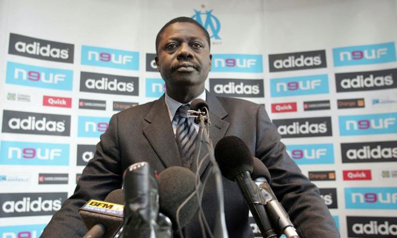Former president of Marseille football club Pape Diouf