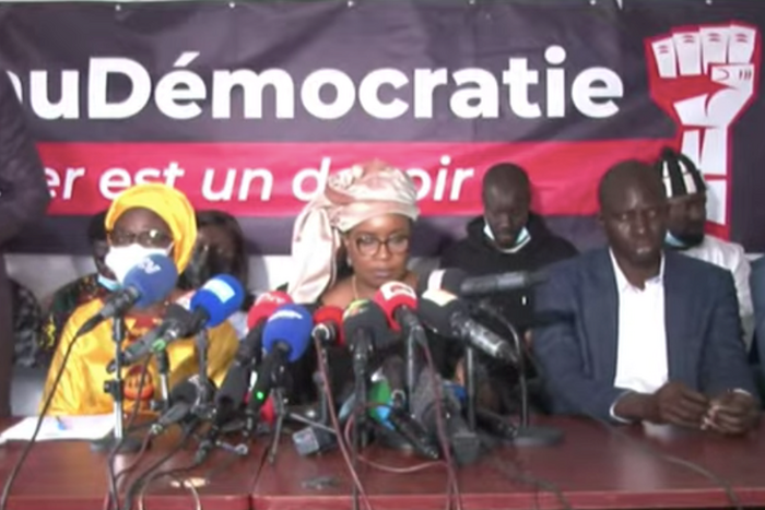 conference de presse opposition aar sunu democratie