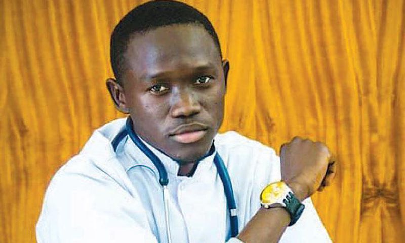 L'étudiant en médecine Sadio Ousmane Diedhiou