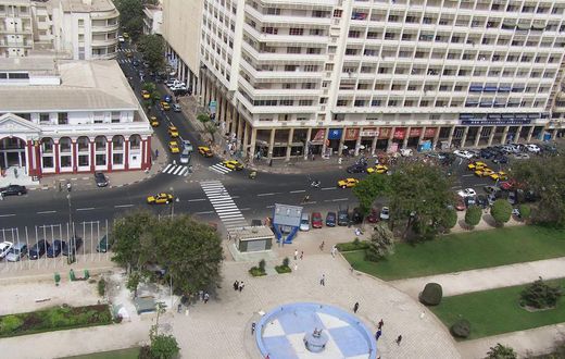 Place de l'independance dakar ( senegal )