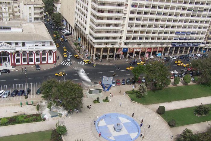 Place de l'independance dakar ( senegal )