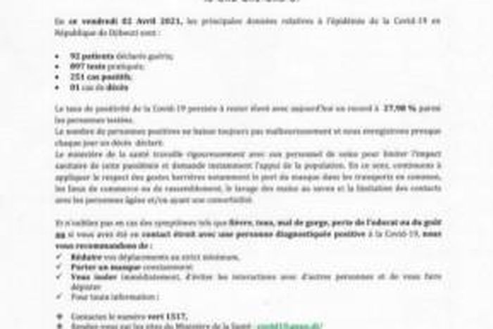 Ministere de la Santé de Djibouti