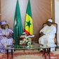 La présidente du HCDS Innocence Ntap Ndiaye en compagnie du président Macky Sall