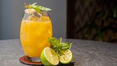 Voici comment faire de la limonade à la mangue et au gingembre