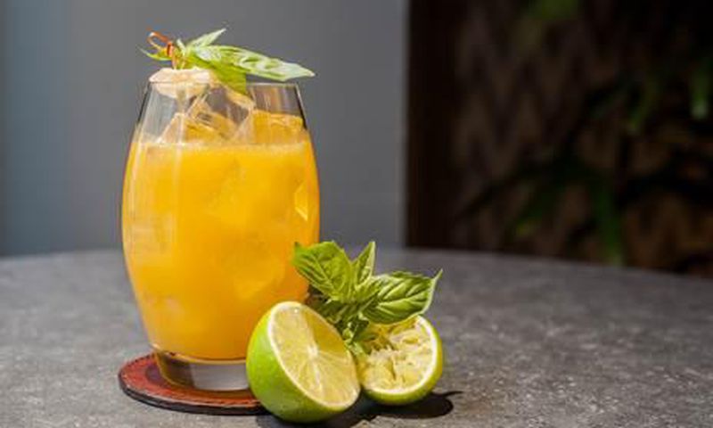 Voici comment faire de la limonade à la mangue et au gingembre