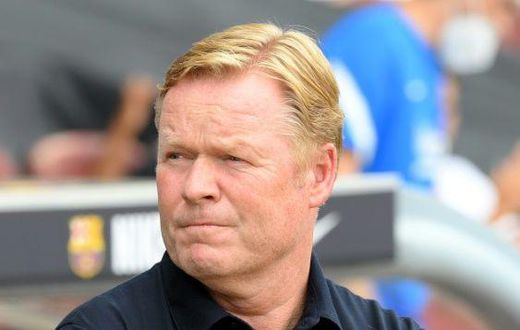 Barcelona's Dutch coach Ronald Koeman said he was happy with the side's mental strength