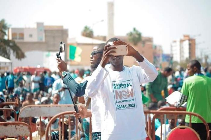 Manifestation contre les homosexuels au Sénégal