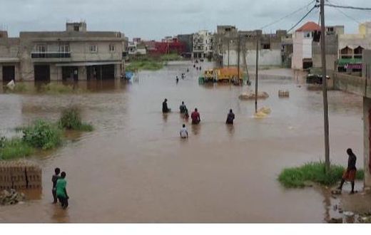 INONDATIONS : MACKY SALL ANNONCÉ A KEUR MASSAR AUJOURD’HUI