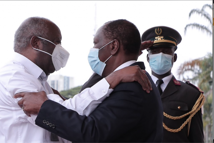 Rencontre Ouattara Gbagbo