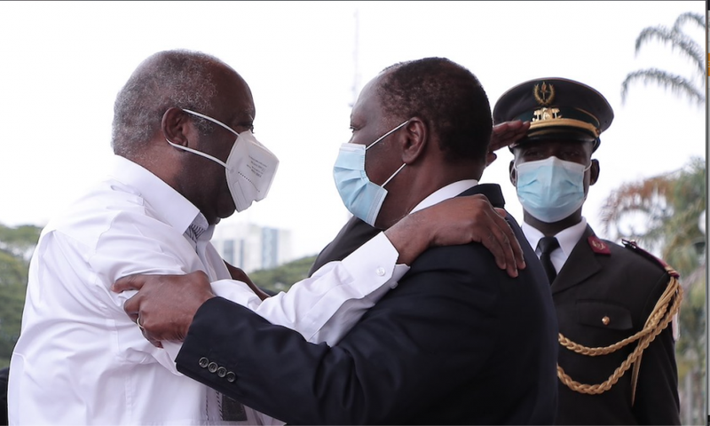 Rencontre Ouattara Gbagbo