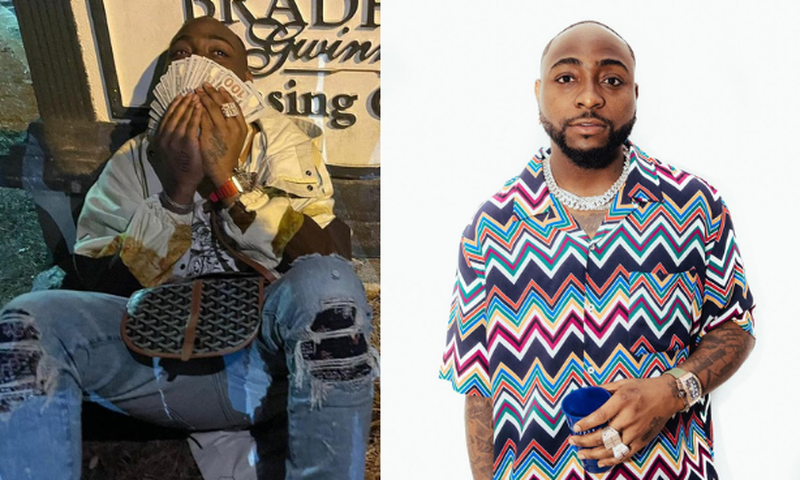 Davido raises over Sh42 million after asking fans to Send him Money [Screenshot]