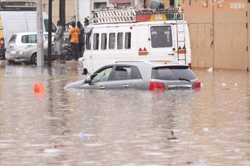 Fortes pluies à Dakar