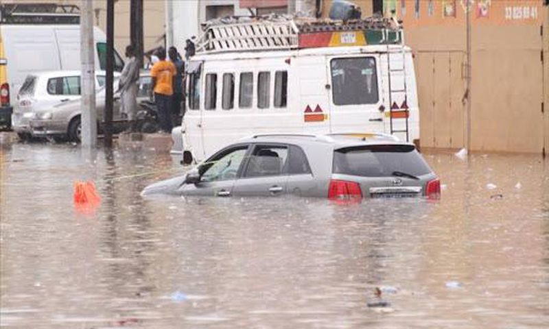 Fortes pluies à Dakar