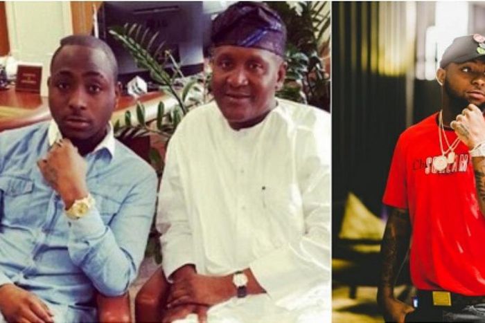 Davido et Dangote