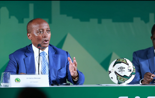 Patrice Motsepe, CAF President.