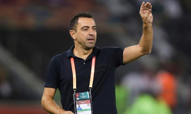 Xavi is coach of Al-Sadd in Qatar