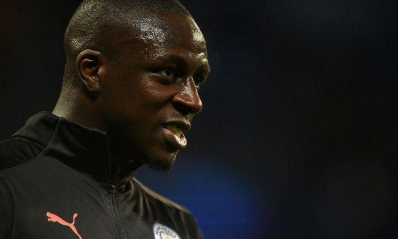 Manchester City's French defender Benjamin Mendy