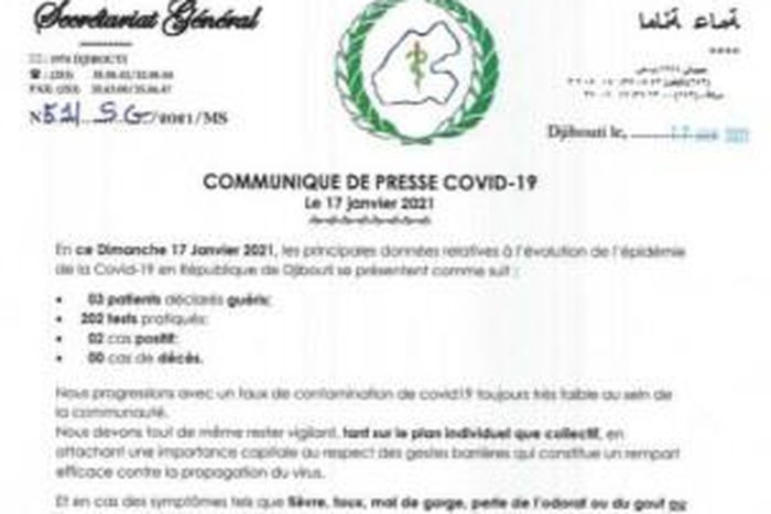 Ministere de la Santé de Djibouti