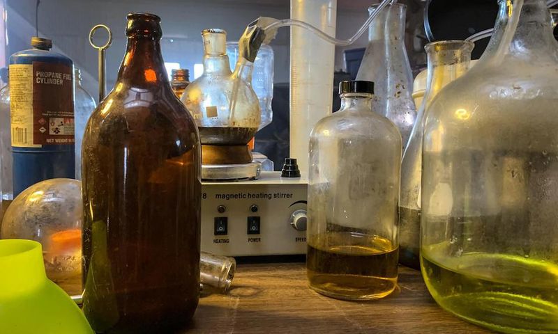 Laboratoire de drogue