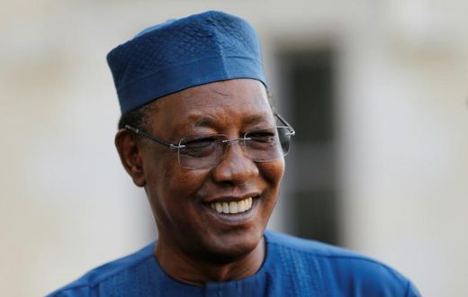 It is the first official snapshot of the outcome of Operation Bohoma Anger; pictured is Chad's President Idriss Deby in a January 13, 2020 image