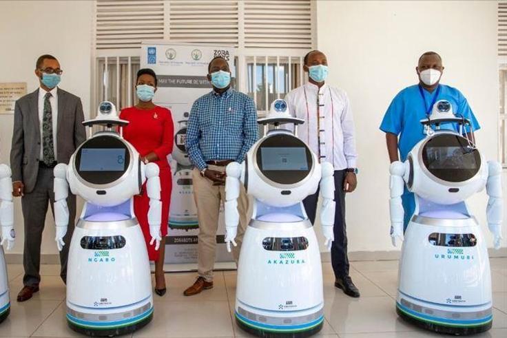 Le Rwanda utilise des robots de haute technologie pour lutter contre COVID-19