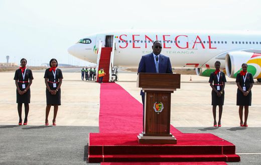 Air Senegal’s first A330neo – Macky Sall, President of the Republic of Senegal