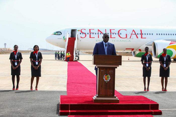 Air Senegal’s first A330neo – Macky Sall, President of the Republic of Senegal