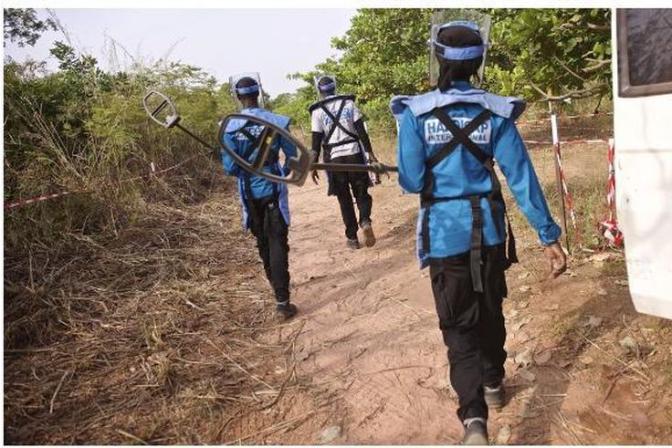 PLUS DE 450 MINES DÉTERRÉES SELON LE DIRECTEUR DU CENTRE NATIONAL ANTI-MINES