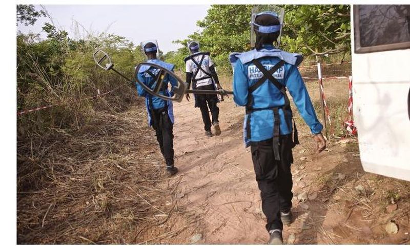 PLUS DE 450 MINES DÉTERRÉES SELON LE DIRECTEUR DU CENTRE NATIONAL ANTI-MINES