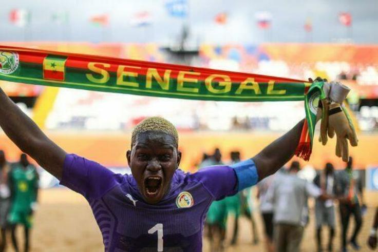 Al Seyni Ndiaye, gardien de but des Lions du sable