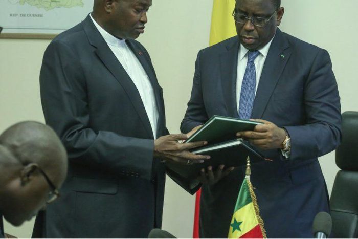 Alioune Badara Cissé avec Macky Sall