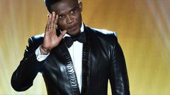 Samuel Eto'o at the 2015 FIFA Ballon d'Or award in Zurich on January 11, 2016