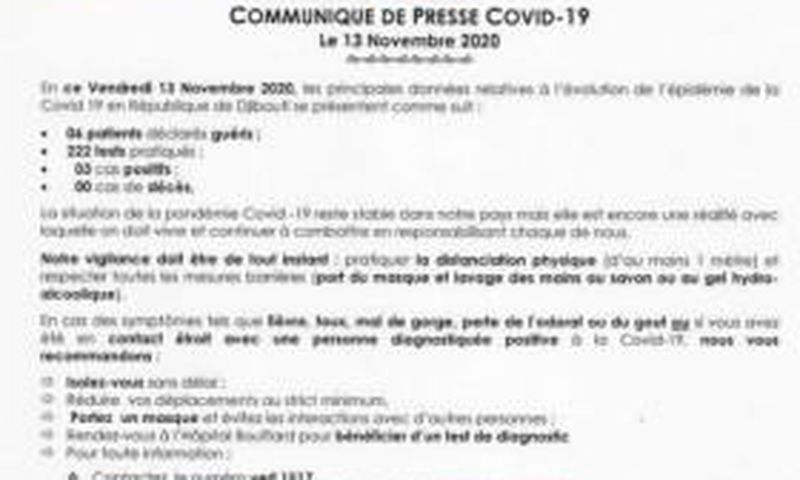Ministere de la Santé de Djibouti