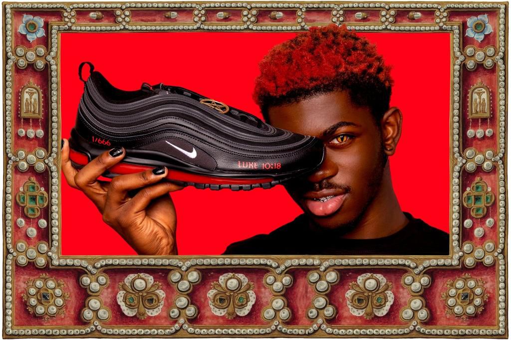 Lil Nas X satan shoes