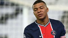 Paris Saint-Germain forward Kylian Mbappe