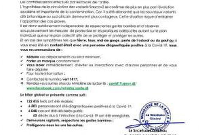 Ministere de la Santé de Djibouti