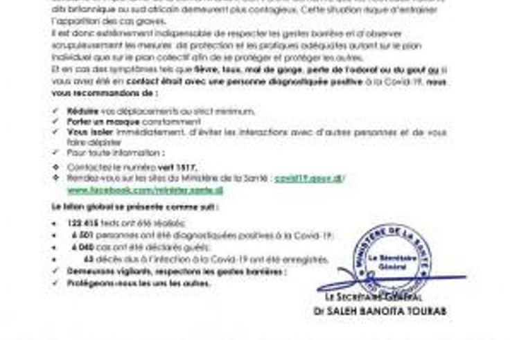 Ministere de la Santé de Djibouti