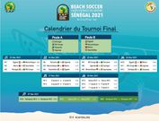 calendrier Beach Soccer