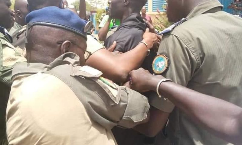 Arrestation de Boy Djiné