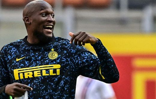 Inter Milan's Belgian forward Romelu Lukaku returns to pre-season training.