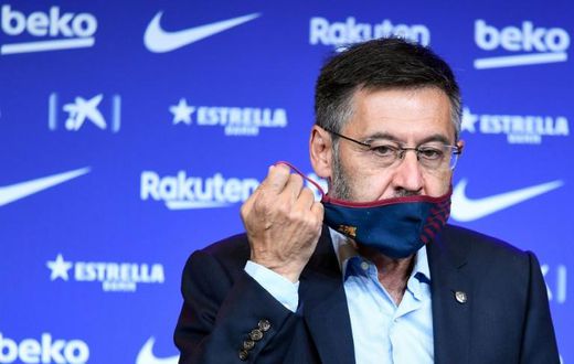 Josep Maria Bartomeu resigned as Barcelona president on Tuesday after months of crisis at the Camp Nou
