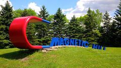 Magnetic Hill, Moncton, New Brunswick. [tourismnewbrunswick]